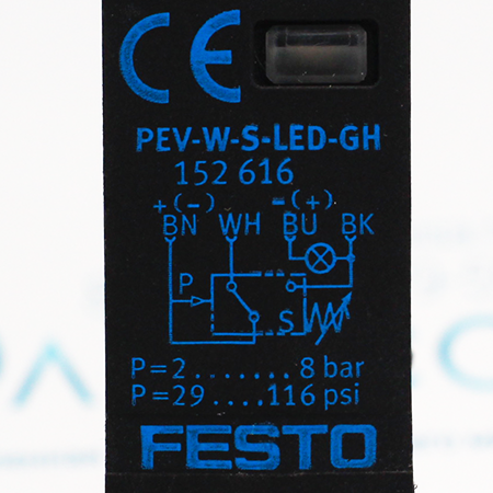 PEV-W-S-LED-GH Реле давления Festo