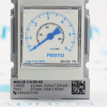 MS4-LR-1/4-D5-AS Регулятор давления Festo